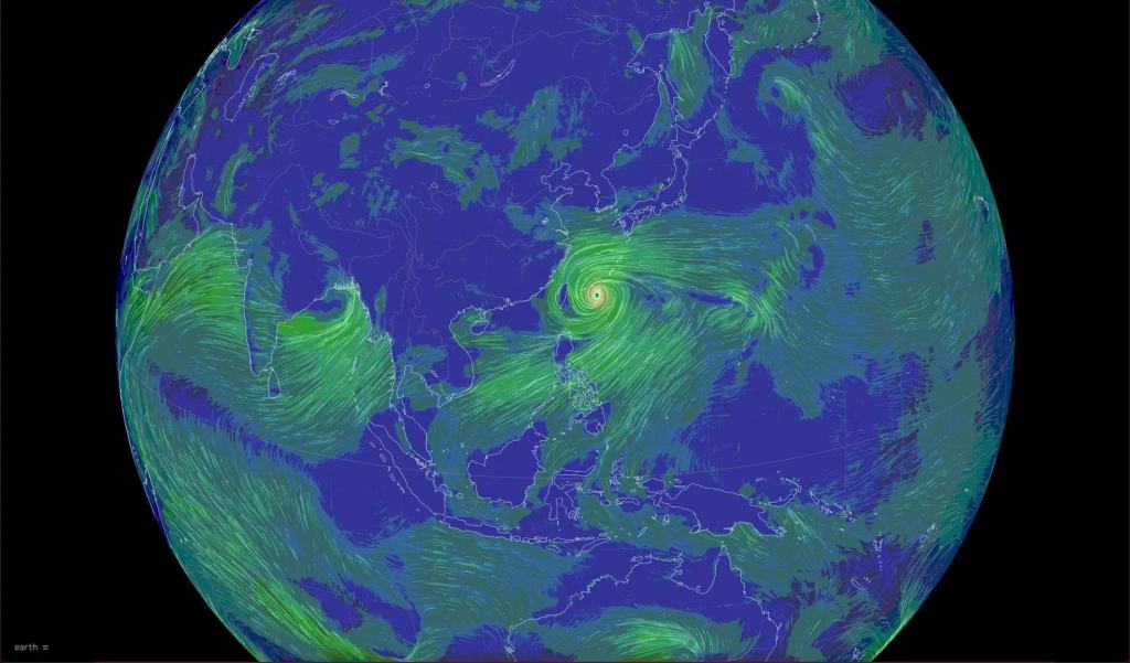 earth earth-查看全球风向天气和海洋状况地图