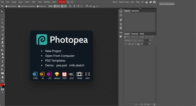 Photopea-Photoshop在线版 Photopea-Photoshop在线版