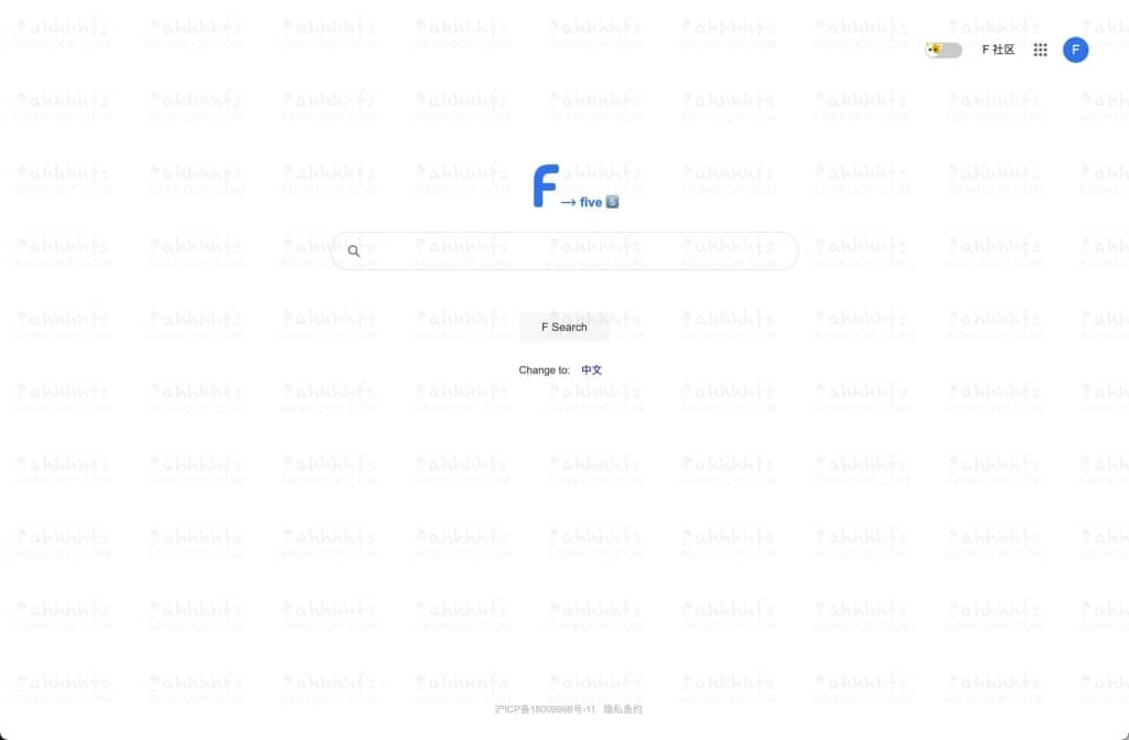 新的搜索引擎：F Search-F搜 | ahhhhfs