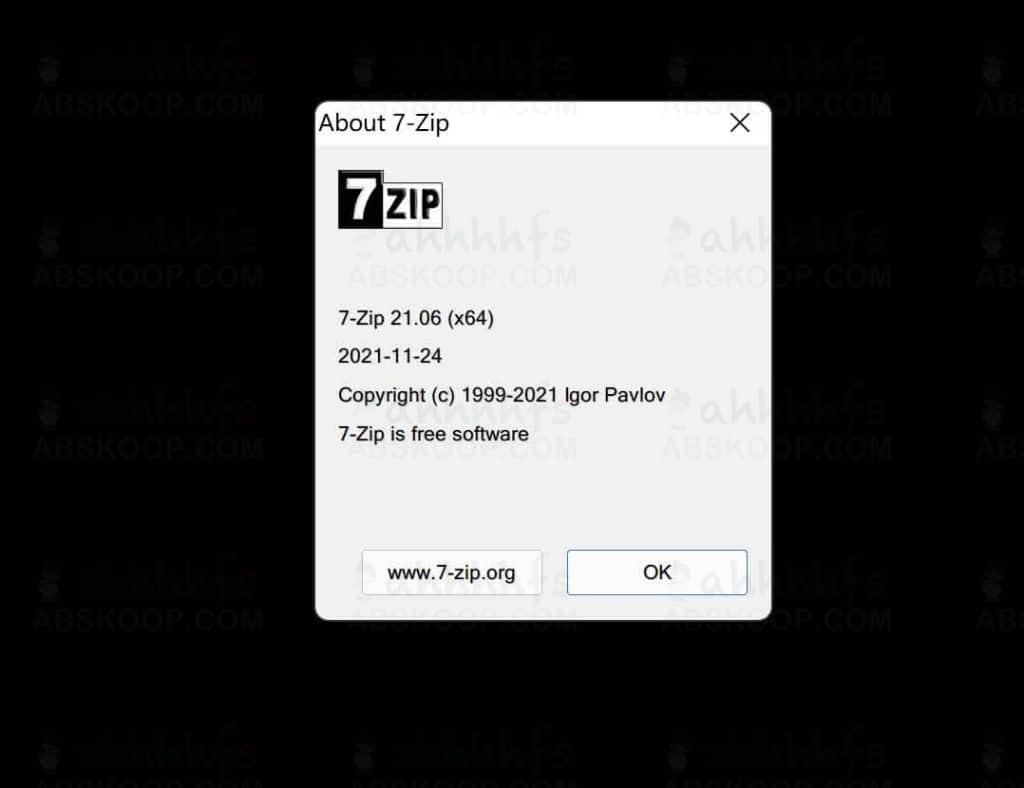免费压缩软件 7-Zip 最新版 v21.06 中文正式版|软件 免费压缩软件 7-Zip 最新版 v21.06 中文正式版|软件 | ahhhhfs