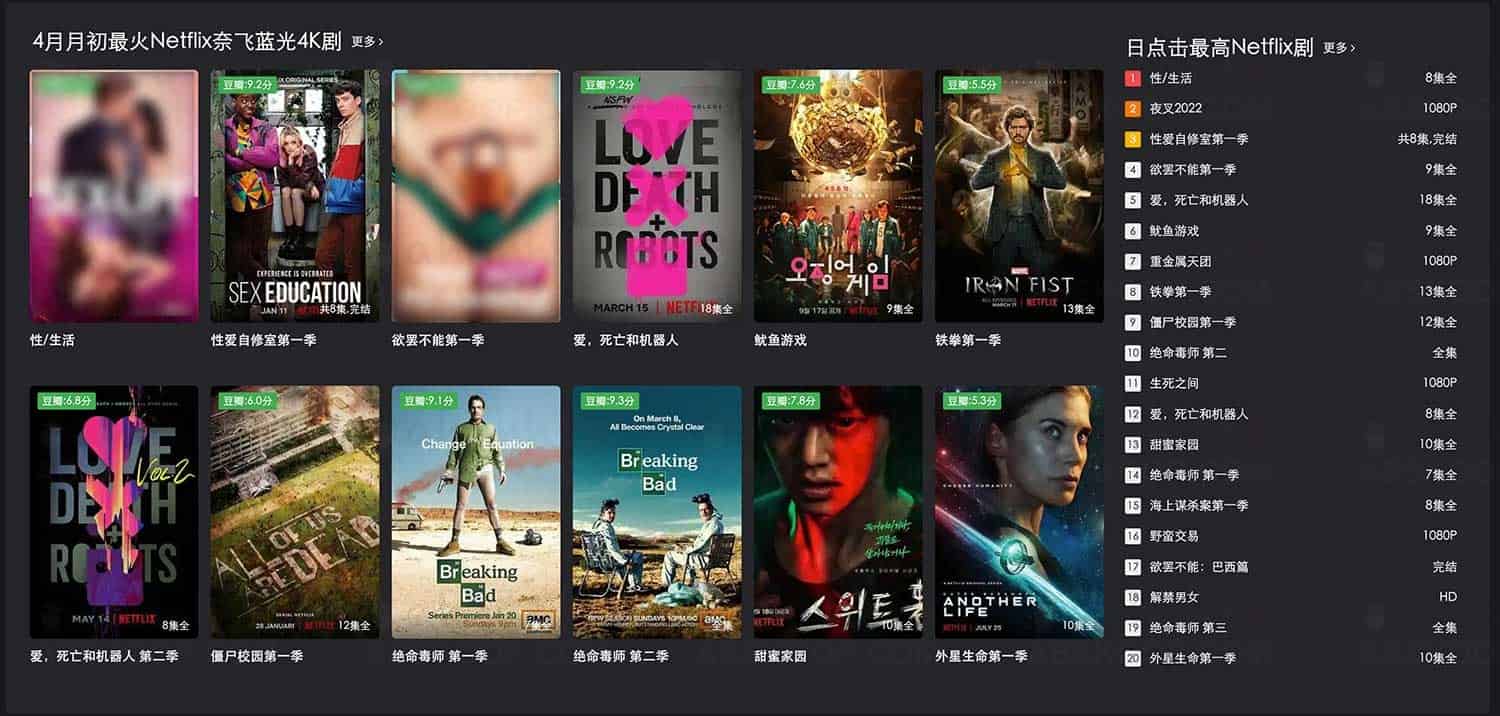 555电影网-跨平台追剧神器-全球热门影视Netflix-4K免费看-Netflix专题