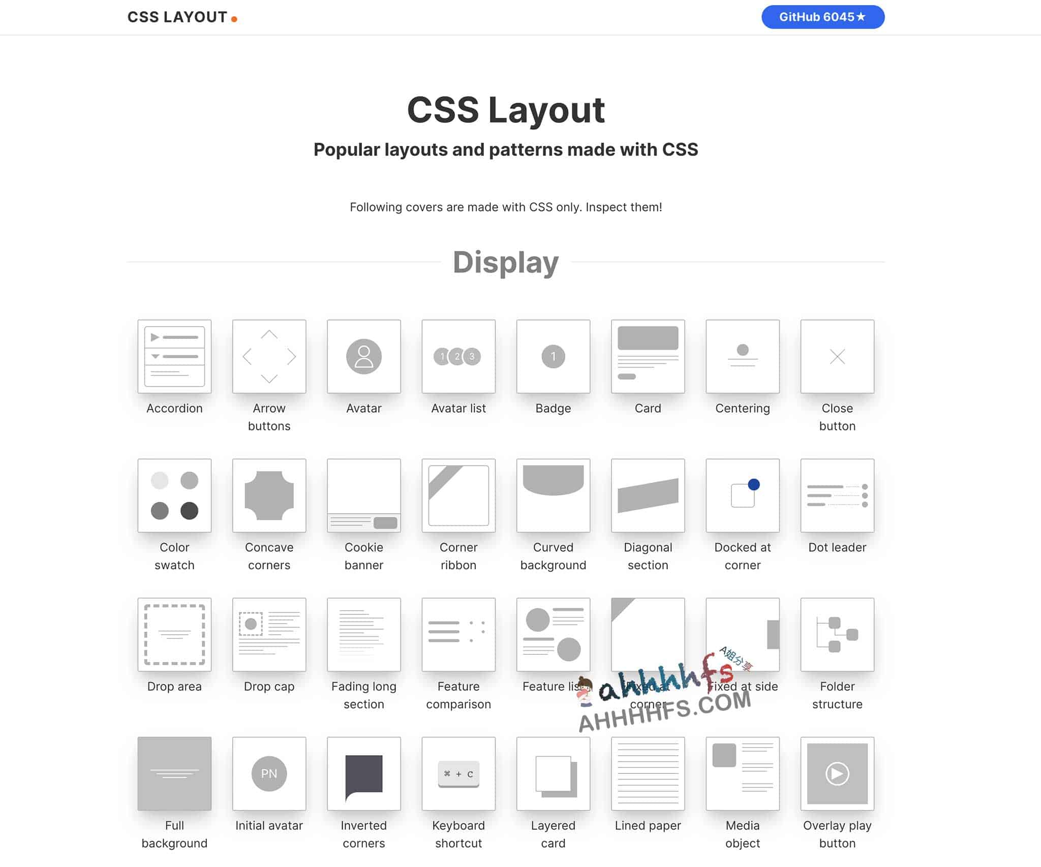 CSS Layout：CSS布局和模式的集合