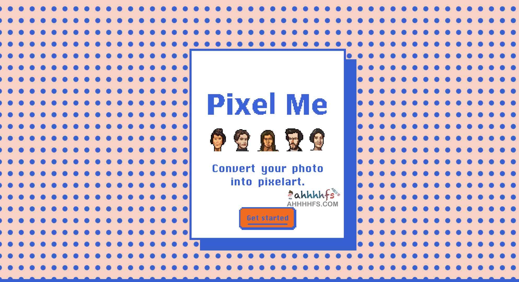 照片转像素图工具 在线像素化图像：PixelMe