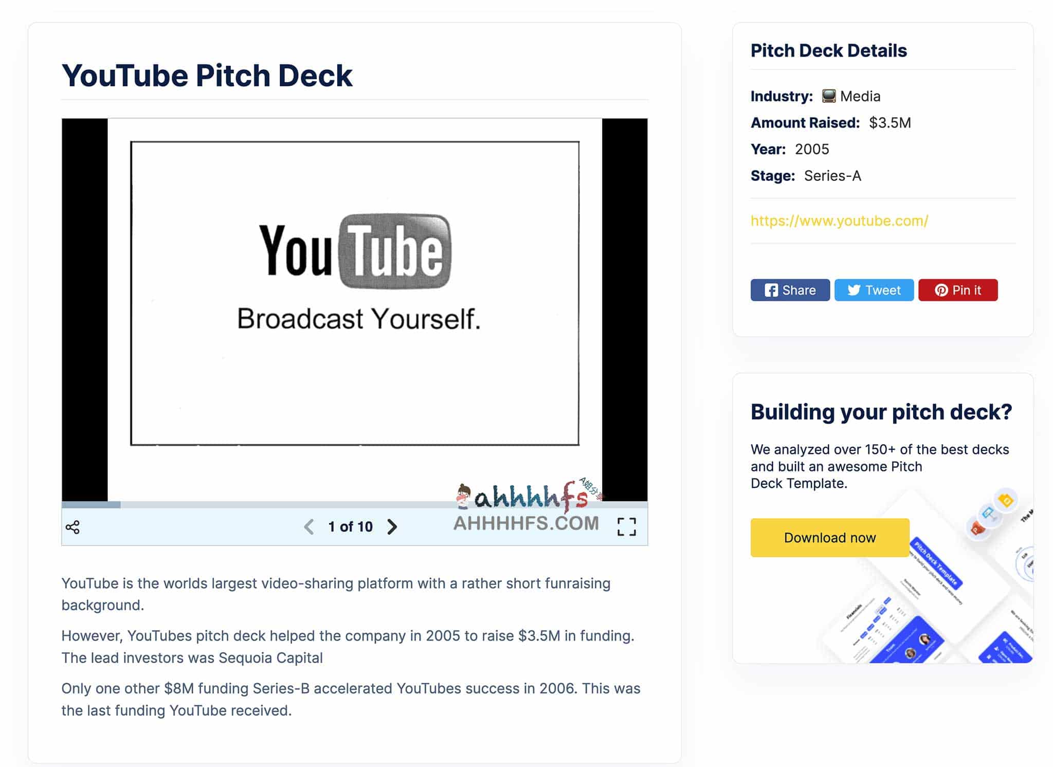 全球最成功的初创企业融资演讲稿-Best Pitch Decks 全球最成功的初创企业融资演讲稿-Best Pitch Decks