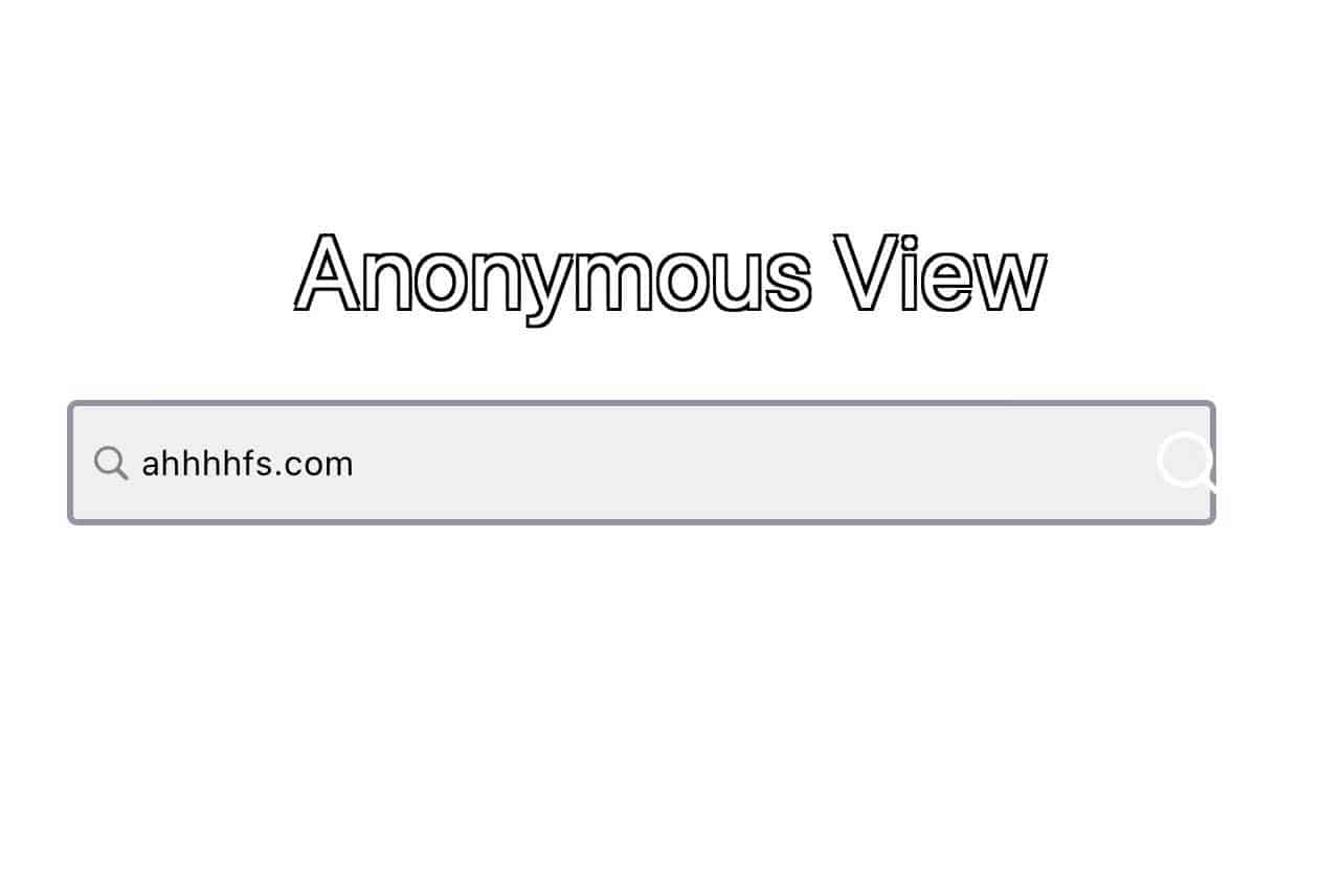 匿名浏览网页工具 可做在线代理-Anonymous View - A姐分享