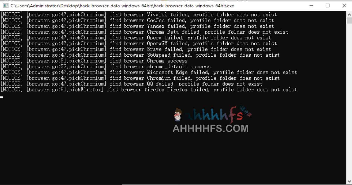 开源跨平台浏览器数据解密导出工具-HackBrowserData