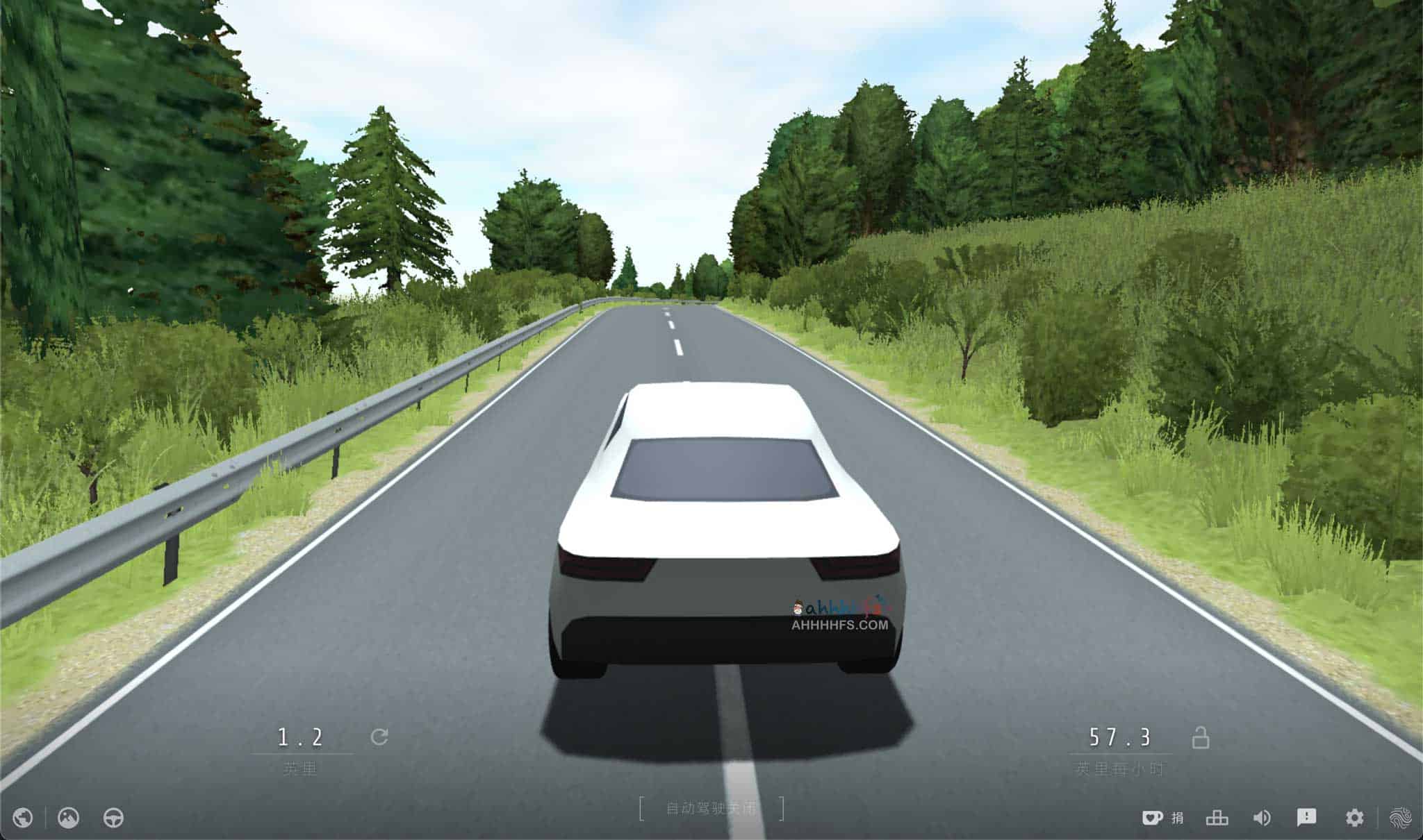 在线开车 一款在线驾驶游戏-slow roads