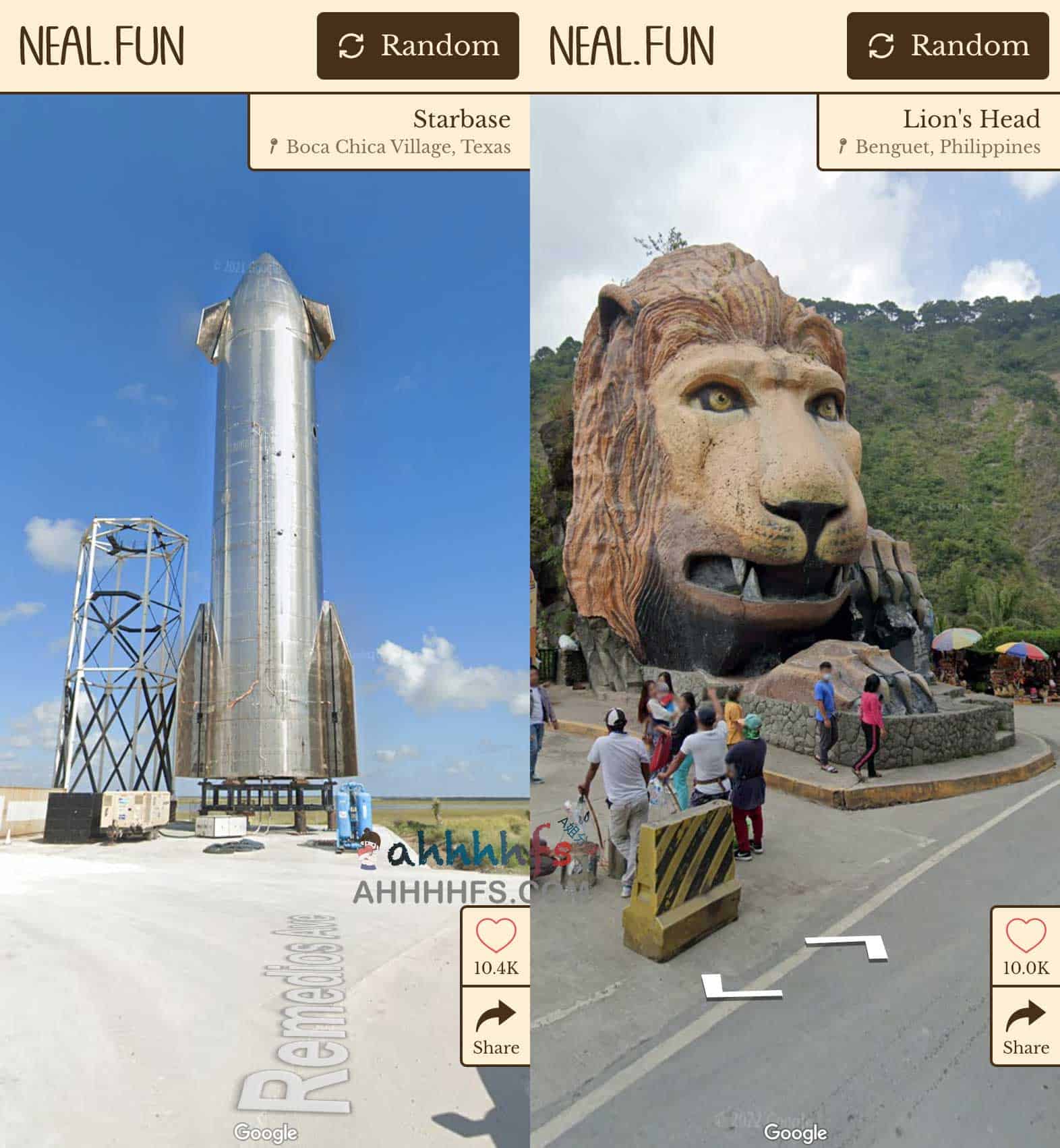 Wonders of Street View-在线谷歌随机街景 探索发现奇异而美妙的事物