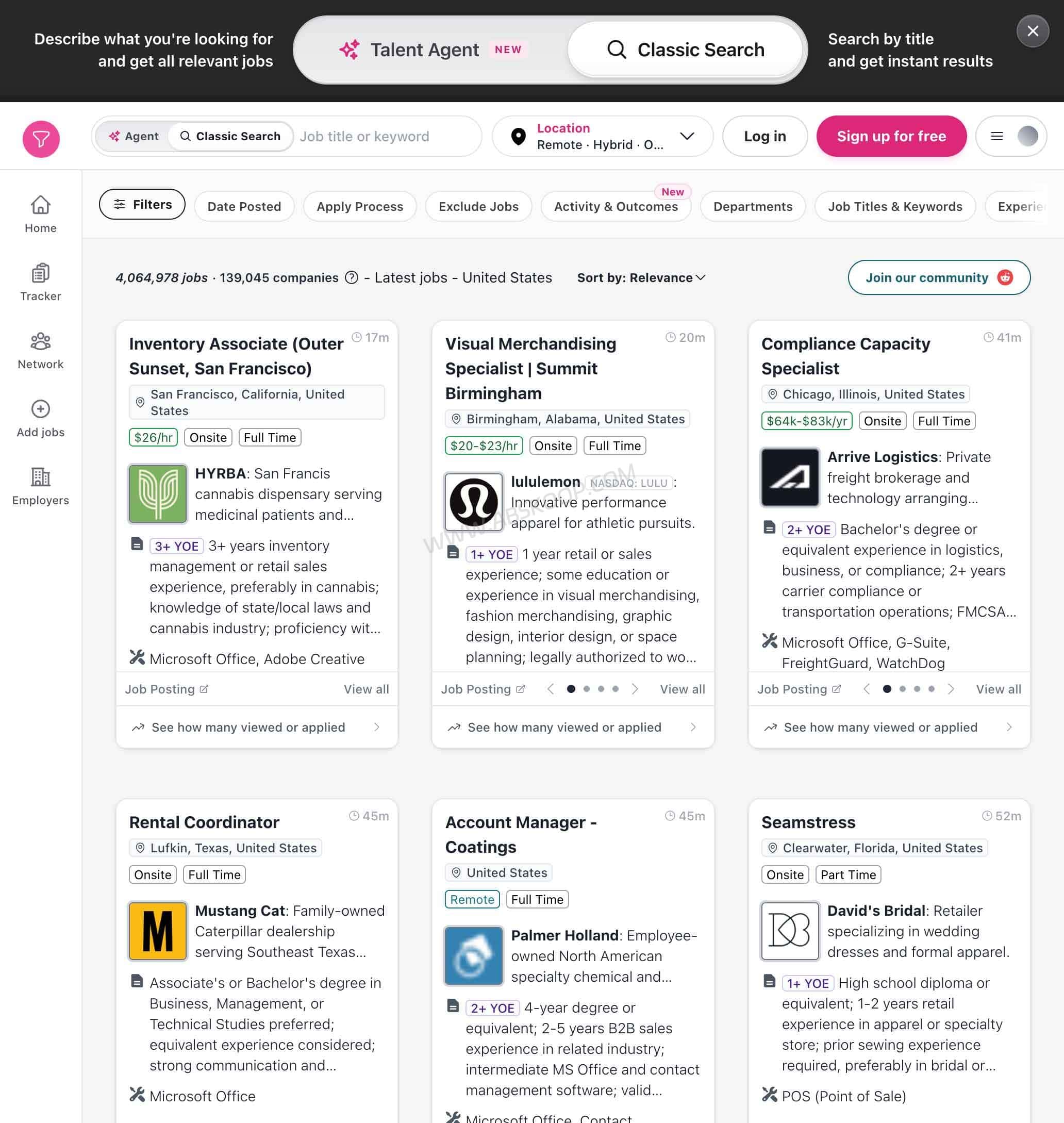 HiringCafe: A Job Search Engine Built Around Company Career Pages HiringCafe Classic job search interface