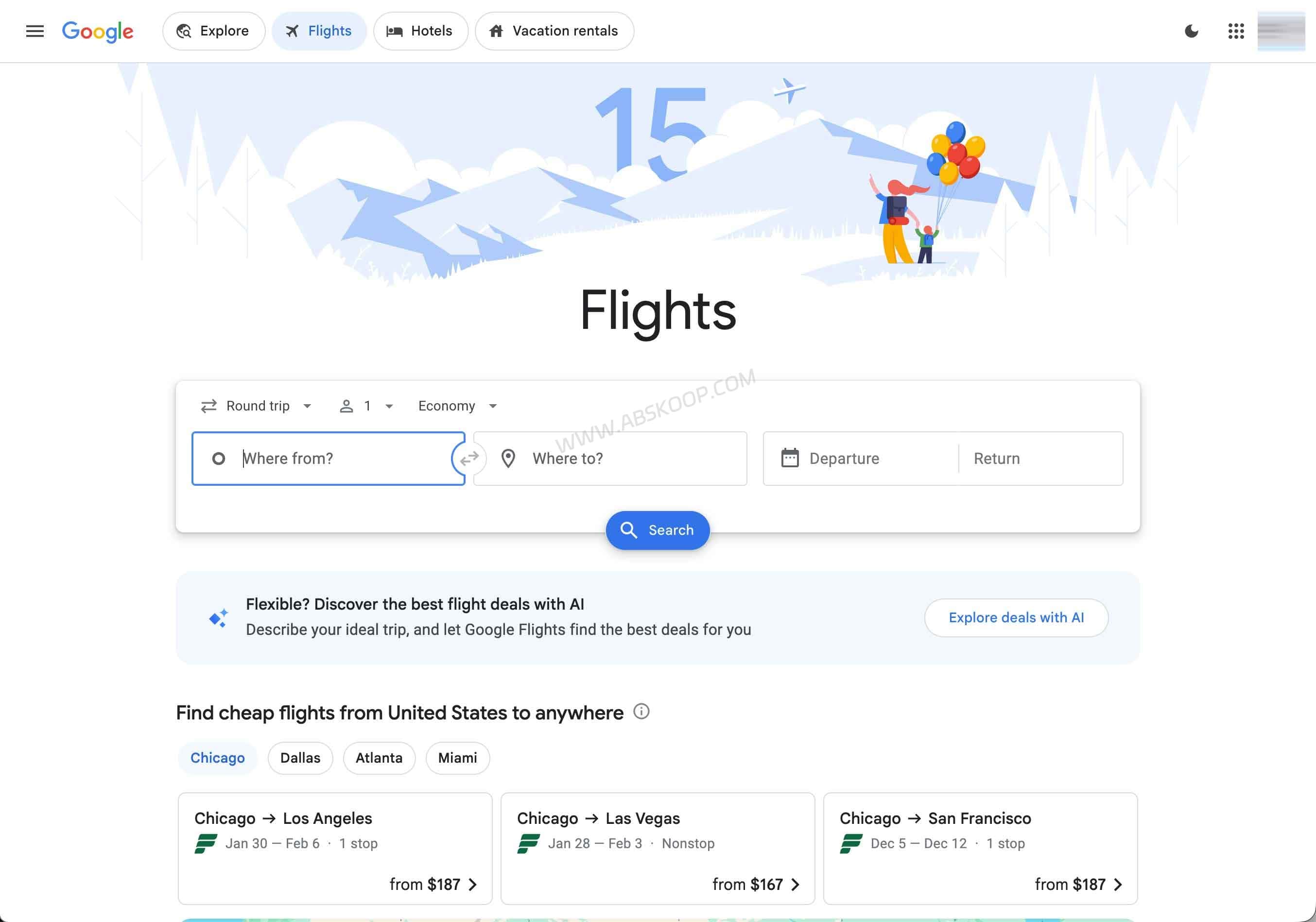 Google Flights MCP:Fli 让 Claude、CLI 和 Python 都能查航班 Google Flights 航班搜索结果界面